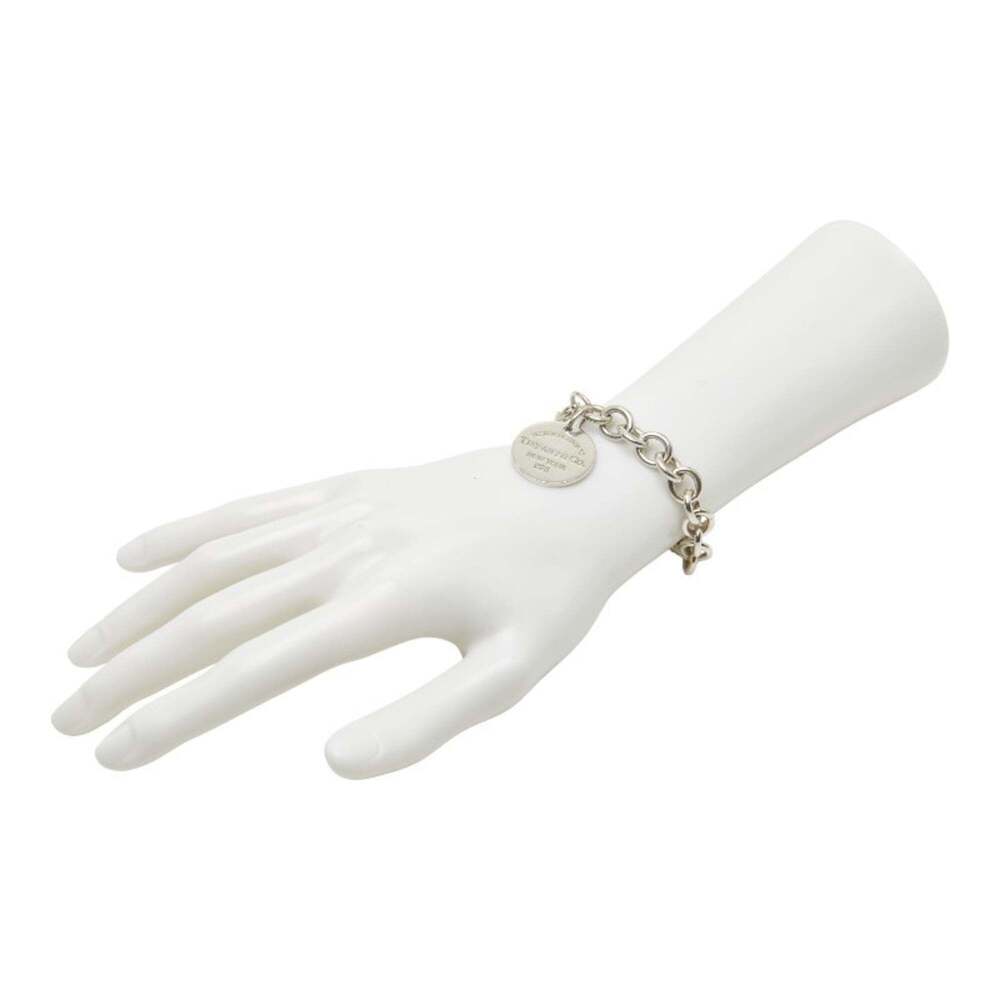 Tiffany Return to Round Bracelet in SV925 Silver for Women. TIFFANY & Co. - Picture 9 of 9